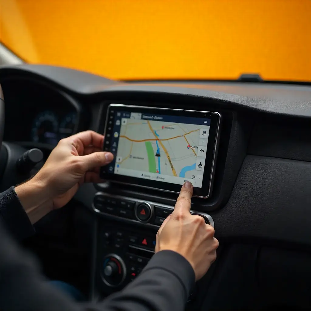 Advanced GPS navigation system installation